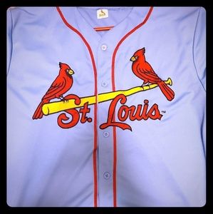 Light blue cardinals jersey